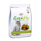 Pure Vita Grain Free Duck & Lentils Dry Cat Food
